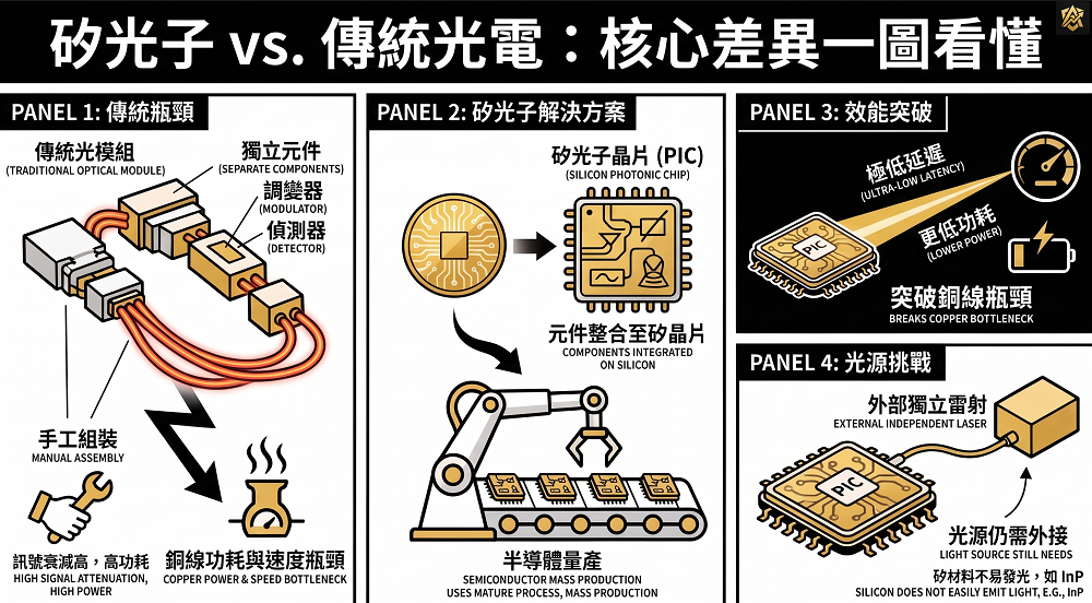 矽光子概念股,矽光子概念股有哪些,矽光子供應鏈,光通訊概念股、光收發模組概念股